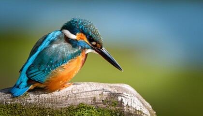 Obraz premium Common Kingfisher Alcedo Atthis