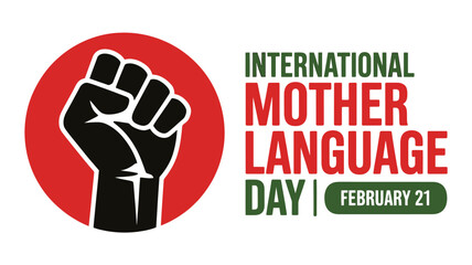 Mother language day fist