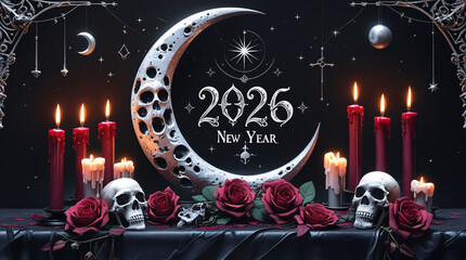 "Mystic 2026: Candles, Roses, and Moonlit Destiny"


