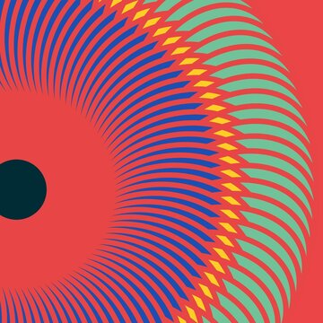 abstract radial art. mandala art.abstract, vibrant illustration optical illusion pattern,abstract circle background
