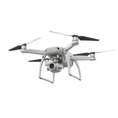 Modern drone ready for aerial photography and videography projects now