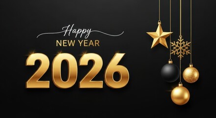 Happy new year message on lightbox with party horns and confetti isolated on white background