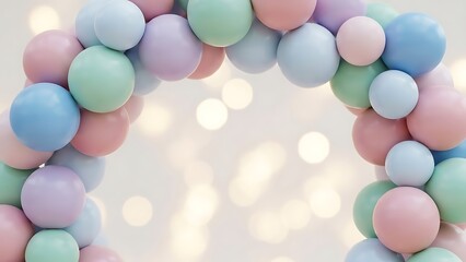 Bright, colorful Easter egg decorations with sweet patterns on white and pink backgrounds for a fun holiday design