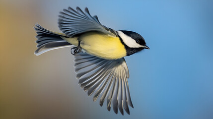blue tit on a branch