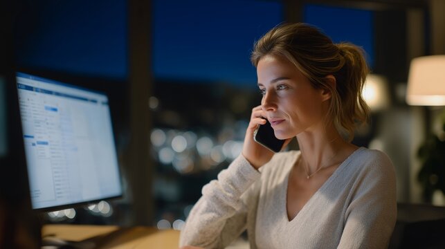 A remote worker managing tasks on a productivity platform with organized to-do lists, integrated calendar events, and active communication channels — hybrid workflow efficiency, digital work