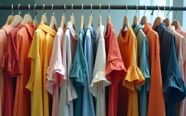 Fast fashion and its environmental footprint, textile waste and pollution. High quality