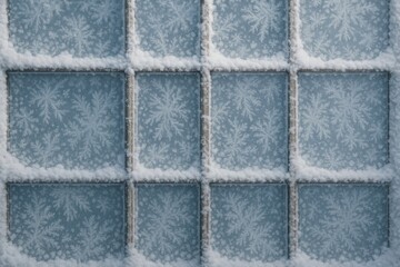 Fototapeta premium Frosted glass window pattern background