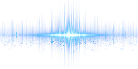 Energy Beam: A vibrant display of a concentrated blue light beam with radiating energy, depicting a futuristic and dynamic visual.