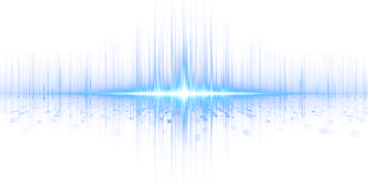 Energy Beam: A vibrant display of a concentrated blue light beam with radiating energy, depicting a futuristic and dynamic visual.