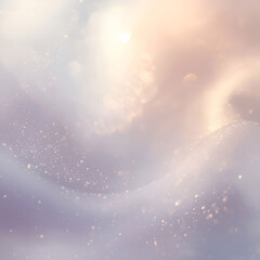 Soft gentle light with a delicate halo effect blending smoothly.