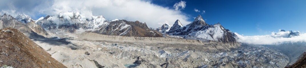 Ngozumba Glacier Nepal Himalaya Mountain