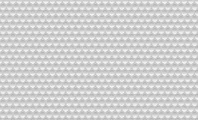 Golf ball texture pattern. White dimpled surface with soft shadows. Perfect for sports, design, or abstract backgrounds.