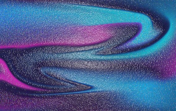A glowing neon swirl texture combining bright blue, magenta, cyan, and purple tones. The metallic grainy surface adds depth and motion, making it perfect for modern backgrounds, posters, digital art