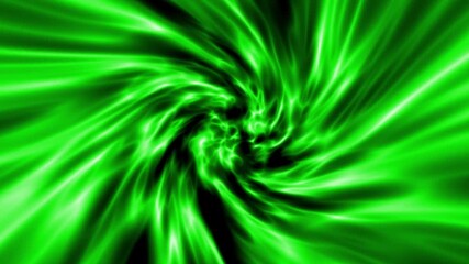 Green swirling energy motion background with fluid light trails and abstract dynamic vortex effect - Powered by Adobe