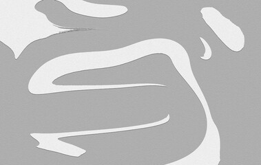 This abstract cutout background showcases flowing organic shapes with rough and smooth grunge textures. Ideal for modern design projects, posters, branding, and digital artwork.