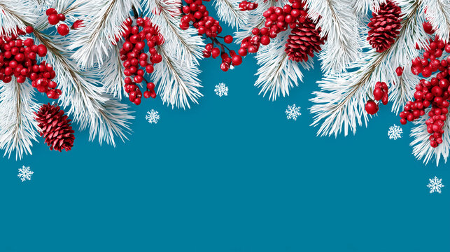 Christmas holiday banner - Powered by Adobe