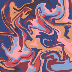 abstract pattern with colorful waves