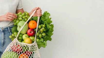 Gathered fresh produce highlights the importance of nutrition and sustainable shopping practices for a healthy lifestyle
