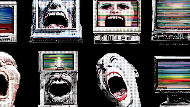 Screaming Faces in Horror: Digital Art and Technology Distortion in Modern Media Expressionism