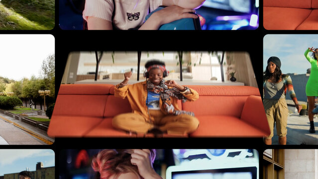 Multiscreen Flip Transitions