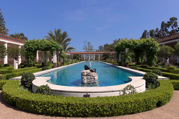Classical Courtyard Garden With Long Reflective Pool