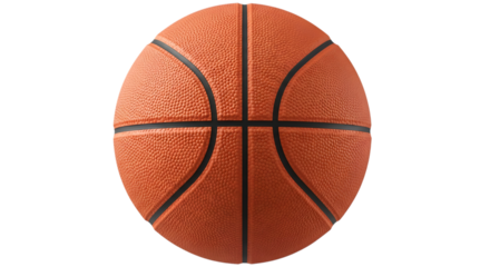 Basketball isolated on transparent background