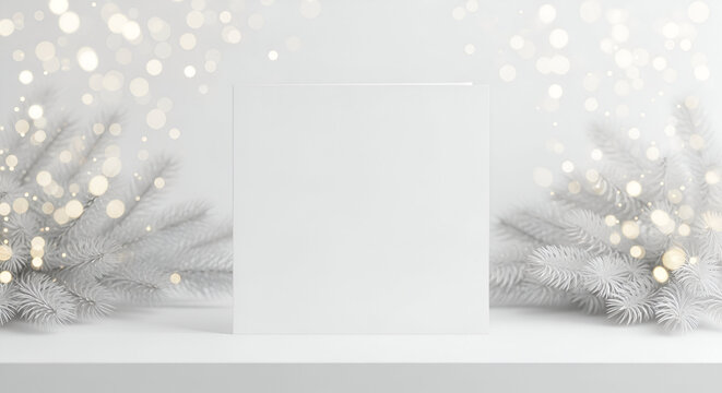 christmas background with christmas tree decorations