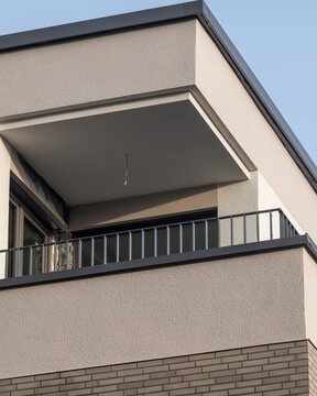 loggia on a modern residential building