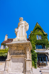Fototapeta premium La Statue de Jacques Cœur à Bourges en France