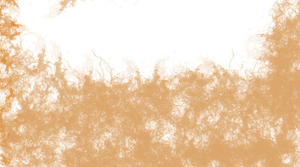 Abstract organic texture resembling tangled roots or fibers, with earthy tones and irregular edge patterns