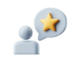 Customer testimonial with star review