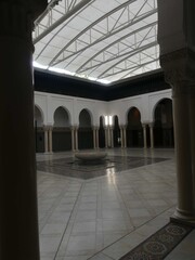 Paris, November 2025 : Visit of the magnificent city of Paris, Capital of France - Visit to the Grand Mosque of Paris, built to commemorate Muslims who died for France