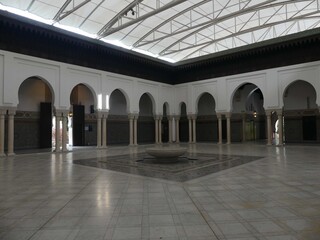 Paris, November 2025 : Visit of the magnificent city of Paris, Capital of France - Visit to the Grand Mosque of Paris, built to commemorate Muslims who died for France