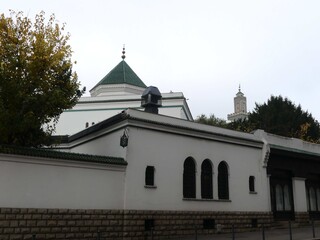 Paris, November 2025 : Visit of the magnificent city of Paris, Capital of France - Visit to the Grand Mosque of Paris, built to commemorate Muslims who died for France