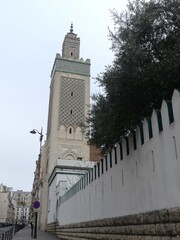 Paris, November 2025 : Visit of the magnificent city of Paris, Capital of France - Visit to the Grand Mosque of Paris, built to commemorate Muslims who died for France