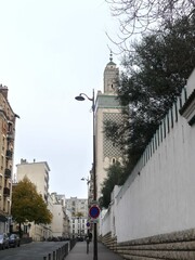 Paris, November 2025 : Visit of the magnificent city of Paris, Capital of France - Visit to the Grand Mosque of Paris, built to commemorate Muslims who died for France