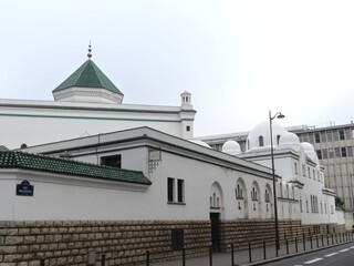 Paris, November 2025 : Visit of the magnificent city of Paris, Capital of France - Visit to the Grand Mosque of Paris, built to commemorate Muslims who died for France