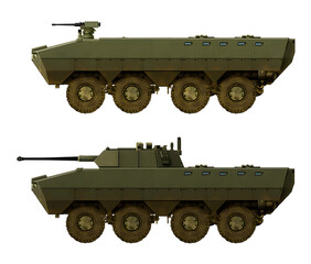 Collection of Armored Fighting Vehicles concepts (top: Nurol Ejder 8x8 APC, bottom: Nurol Ejder 8x8 IFV). Individual images, in full size, can be found in the portfolio or by name in the site search
