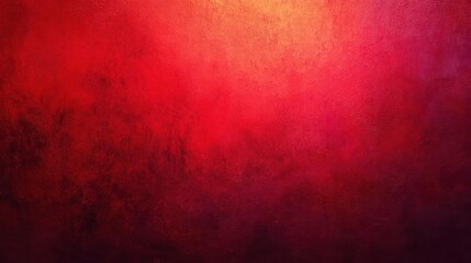 Vibrant abstract textured background with a warm gradient of deep red to bright orange and yellow hues