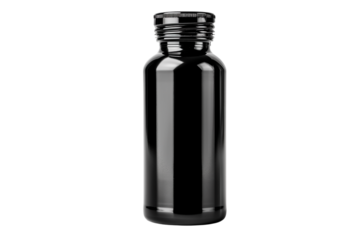 jar for medicine, vitamins and dietary supplements bottle isolated on white