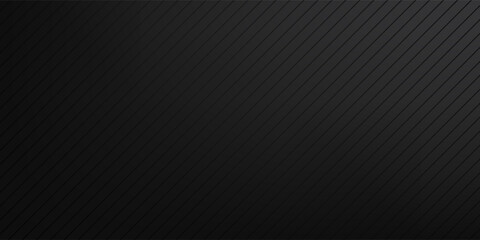 Dark Diagonal Striped Abstract Background with Black Gradient Texture. futuristic technology concept
