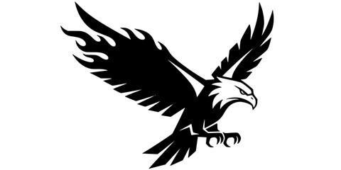 Obraz premium Futuristic Phoenix Bird Endurance Mascot