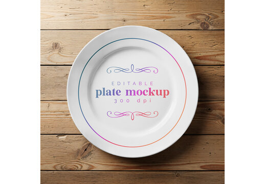 Plate Mockup 6