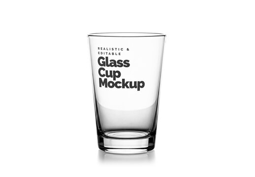 Glass Cup Mockup