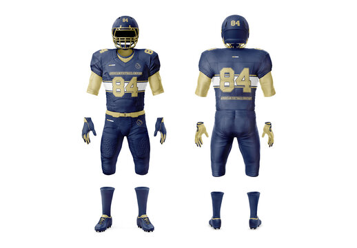 American Football Kit Mockup