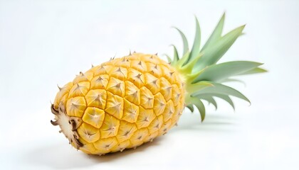 pineapple on white background