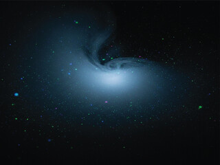 Midnight black fog abstract vector design with dark mysterious and ethereal qualities