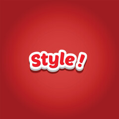 EXTREME SPORT 3D TYPO STYLE EDITABLE  LOGO DESIGN