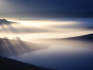 Abstract pearl silver glow design with geometric shapes and modern aesthetic