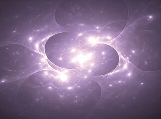 Abstract lavender pearl glow vector design with geometric shapes and modern style